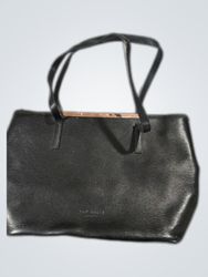 Ted Baker Black Leather Tote Bag
