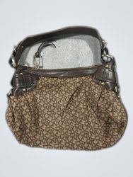 DKNY Brown Logo Small Handbag