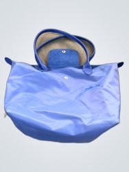 Longchamp Le Pliage Blue Nylon Tote Bag