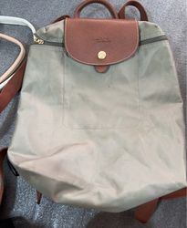 Louis Vuitton Grey Nylon Backpack