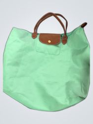 Longchamp Green Tote Bag