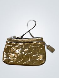 Coach Small Quilted Patent Leather Handbag