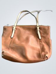 Michael Kors Tan Leather Tote Bag