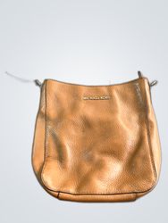 Michael Kors Brown Leather Crossbody Bag
