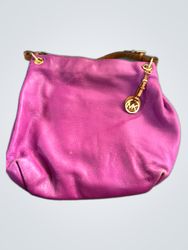 Michael Kors Pink Leather Handbag