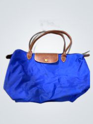 Longchamp Le Pliage Nylon Tote Bag in Blue