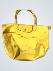 Longchamp Yellow Tote Handbag