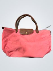 Longchamp Le Pliage Pink Nylon Tote Bag