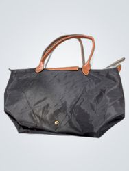 Longchamp Black Nylon Tote Bag