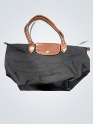 Longchamp Le Pliage Nylon Tote Bag Black