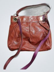 Coach Leather Shoulder Bag