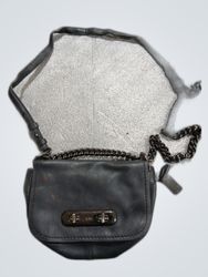 Michael Kors Black Leather Small Crossbody Bag