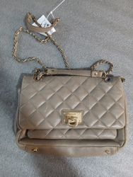DKNY Quilted Leather Shoulder Bag