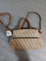 DKNY Monogram Satchel
