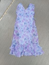 Vestido Maxi Floral Sparkle