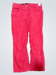 Nine West Jeans Red Bootcut Sequined Pocket Denim