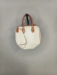 Dooney & Bourke White Leather Satchel