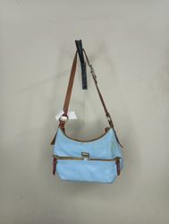 Dooney & Bourke Light Blue Leather Shoulder Bag