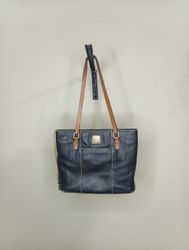 Dooney & Bourke Black Leather Tote Bag