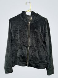 Pink Victoria's Secret Velour Hoodie