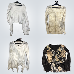 Y2K Blouses Long Sleeve