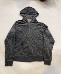 ジュシー・クチュール グレー フーディ