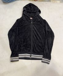 ジュシー・クチュール ベロア フーディ