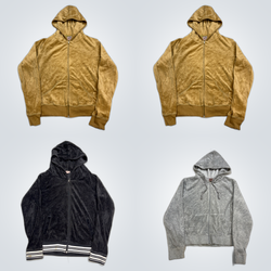 Juicy Couture Hoodie Bundle - 10 Piece Velour Trac..
