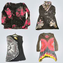 Desigual Y2K Printed Blouses