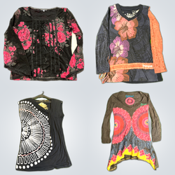 Desigual Y2K Printed Blouses