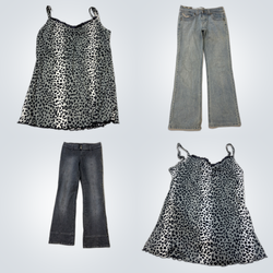 X-Mail Y2K Printed Camisoles