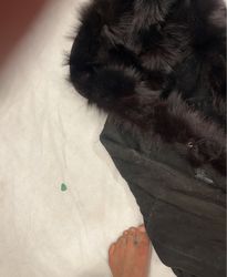 Black Fur Coat