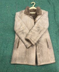 Coat with Fur Collar