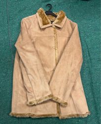 Tan Fur-Lined Jacket