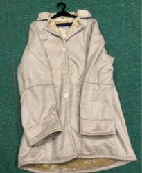 Gabriella Vicenza Tan Fur-Lined Coat