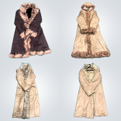 Fur Trimmed Coat Bundle