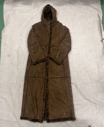 Brown Hooded Coat