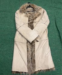 Long Fur-Lined Coat