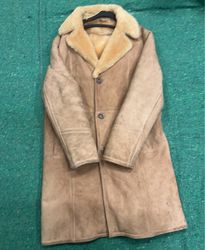 Tan Shearling Coat