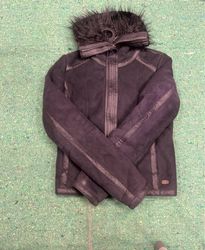 GUESS Furry Hooded Jacket