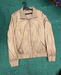 Tan Bomber Jacket