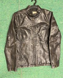 Pull & Bear Leather Jacket