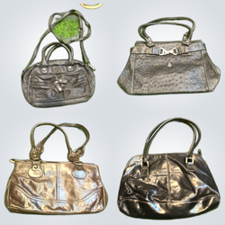 Leather Handbag Bag Bundle