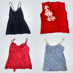H&M Y2K Lace Trim Camisoles