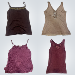 Y2K Camisoles with Lace