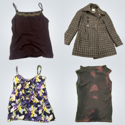 Yessica Y2K Flare Tops