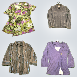 Y2K Printed Blouses Bundle