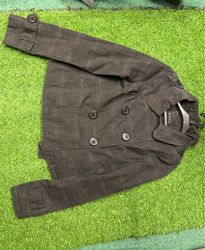 Amisu Gray Plaid Jacket