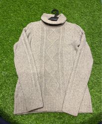 L.L.Bean Grauer Strickpullover