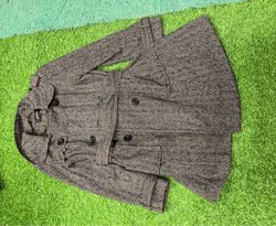 Papaya Grey Trench Coat